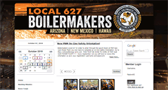 Desktop Screenshot of boilermakers627.com